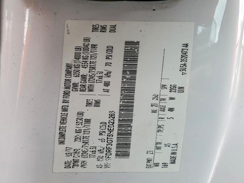 2017 Ford F350 Super Duty box Truck