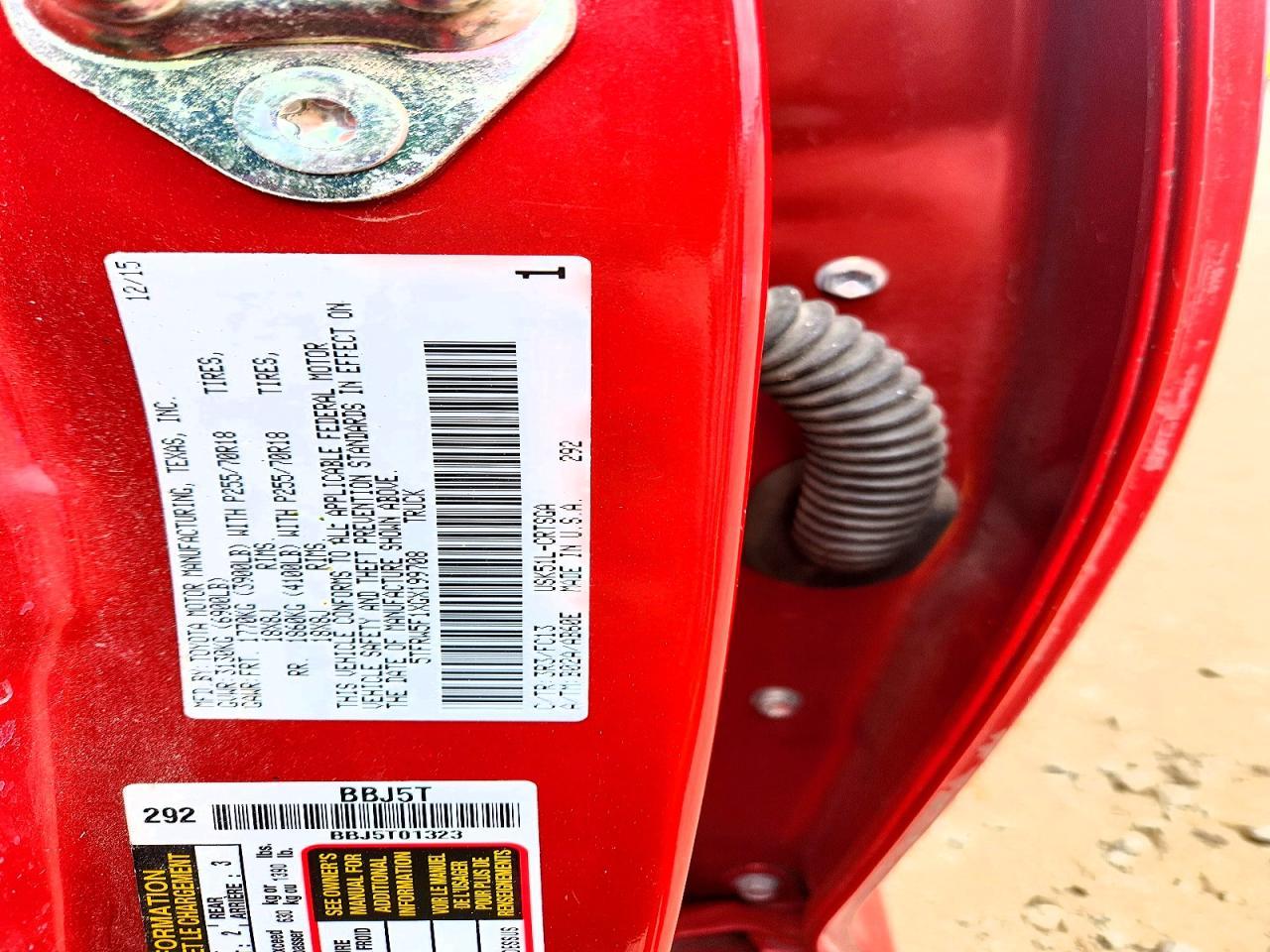 2016 Toyota Tundra SR5