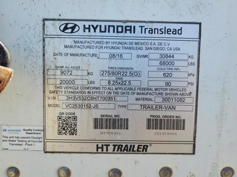 2017 Hyundai Trailer