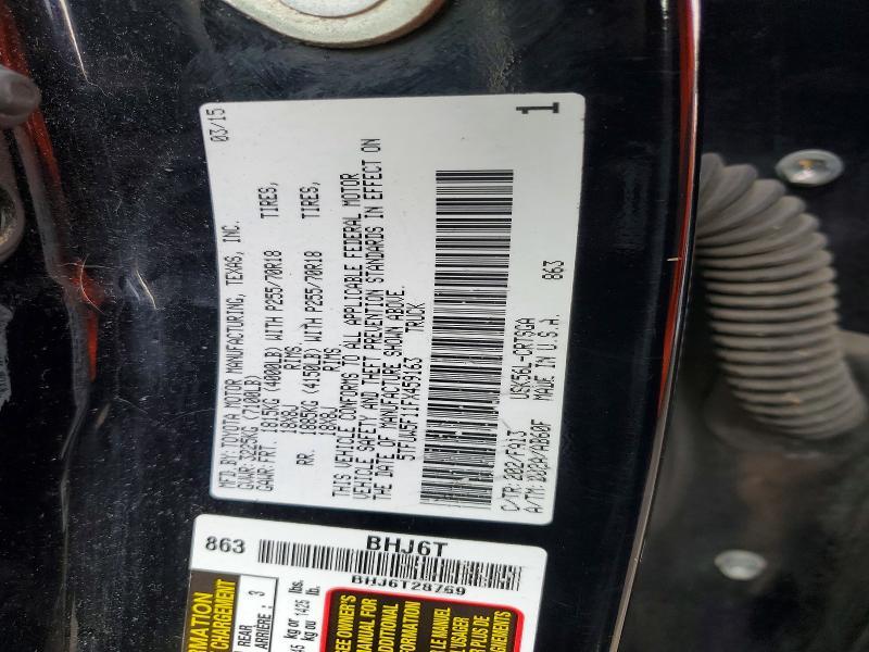 2015 Toyota Tundra Double Cab SR