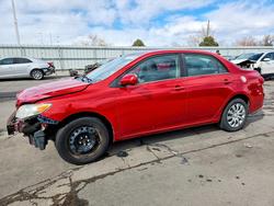 Toyota Corolla salvage cars for sale: 2013 Toyota Corolla Base