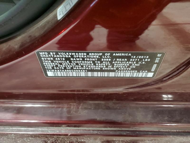 2014 Volkswagen Passat s