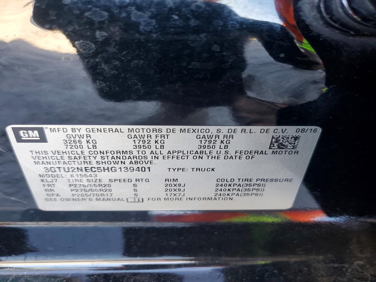 2017 GMC Sierra K1500 SLT