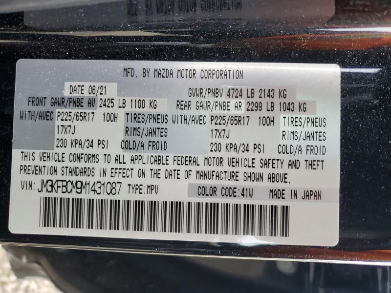 2021 Mazda Cx-5 Touring