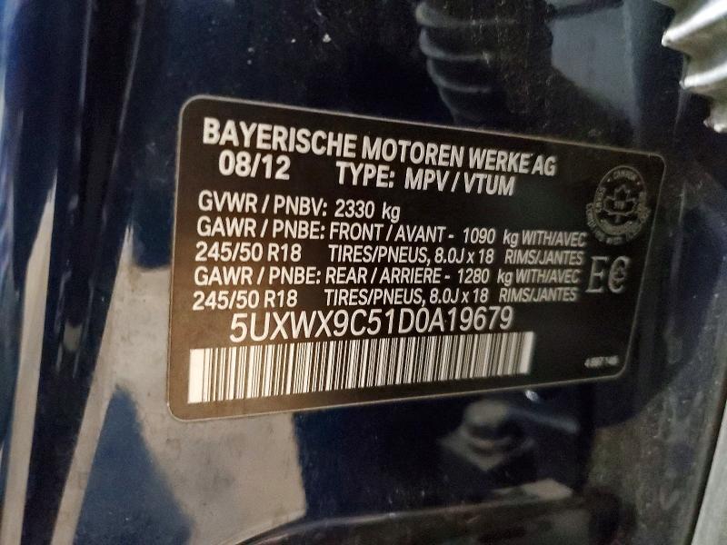 2013 BMW X3 Xdrive28i