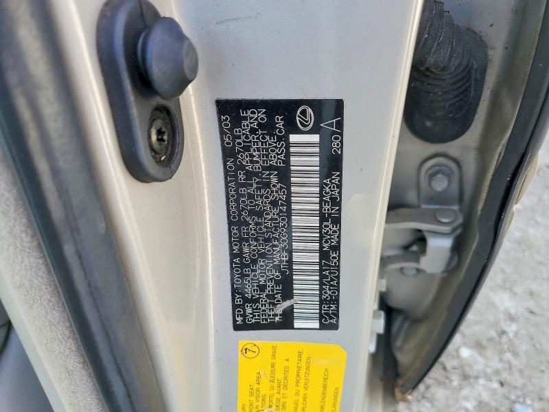 2003 Lexus Es 300