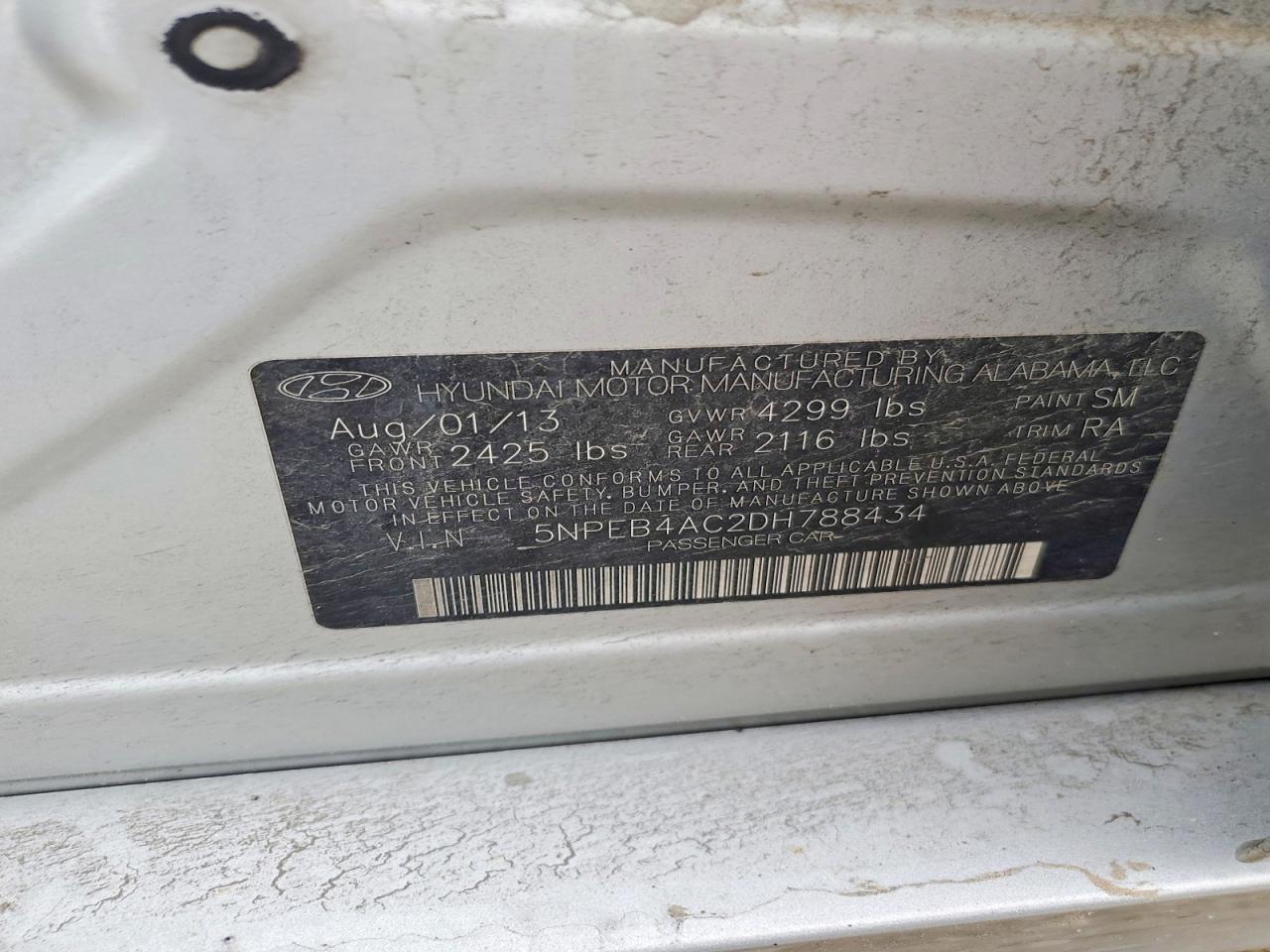 2013 Hyundai Sonata gls