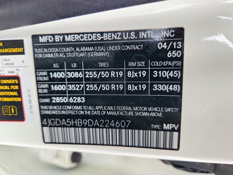 2013 Mercedes-Benz Ml 350 4matic