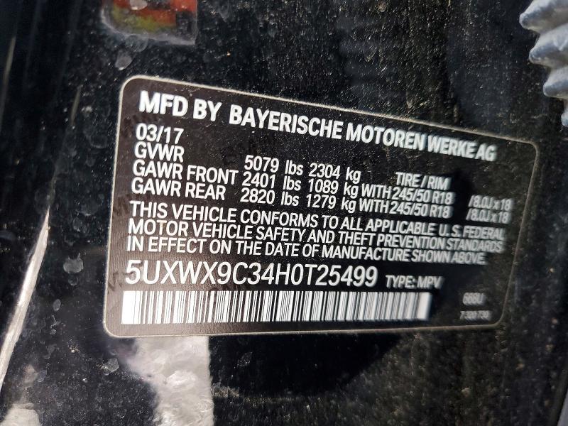 2017 BMW X3 Xdrive28i