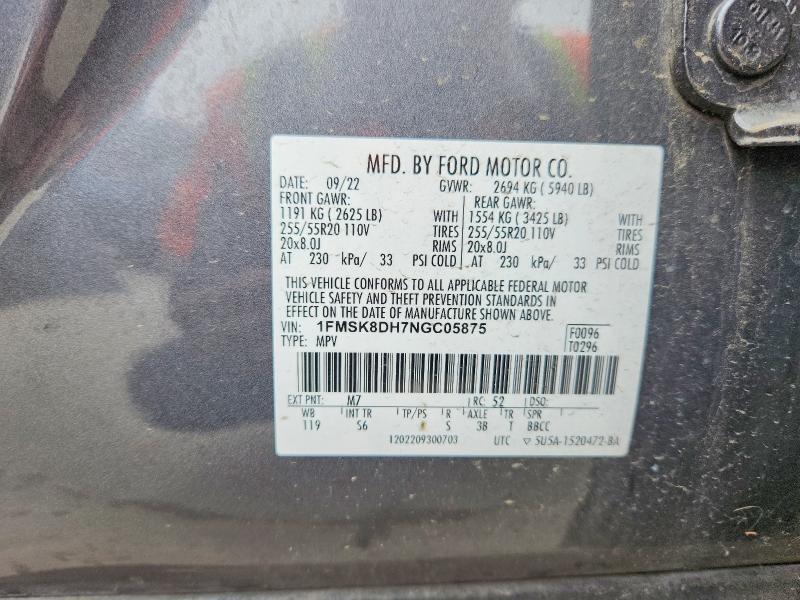 2022 Ford Explorer xlt