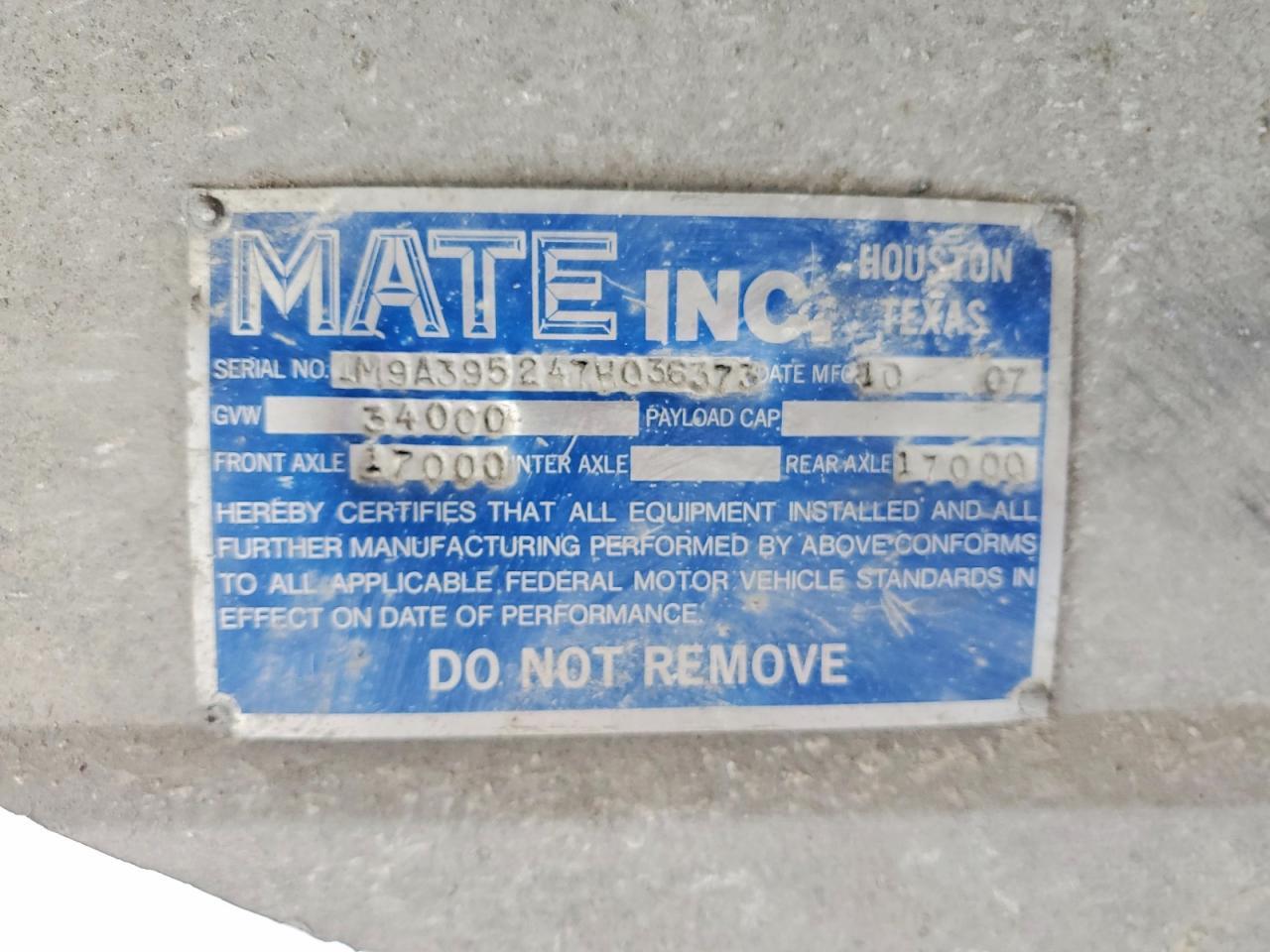 2007 Unknown 2007 Dump Truck