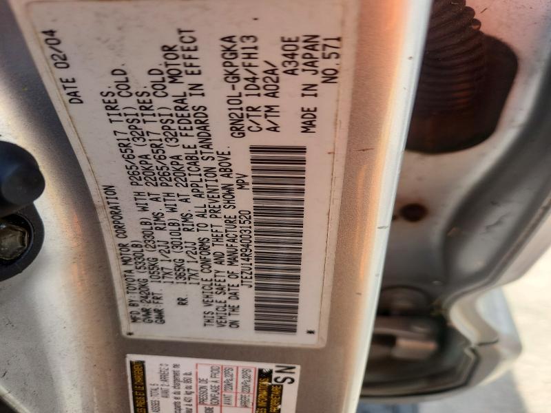 2004 Toyota 4runner SR5