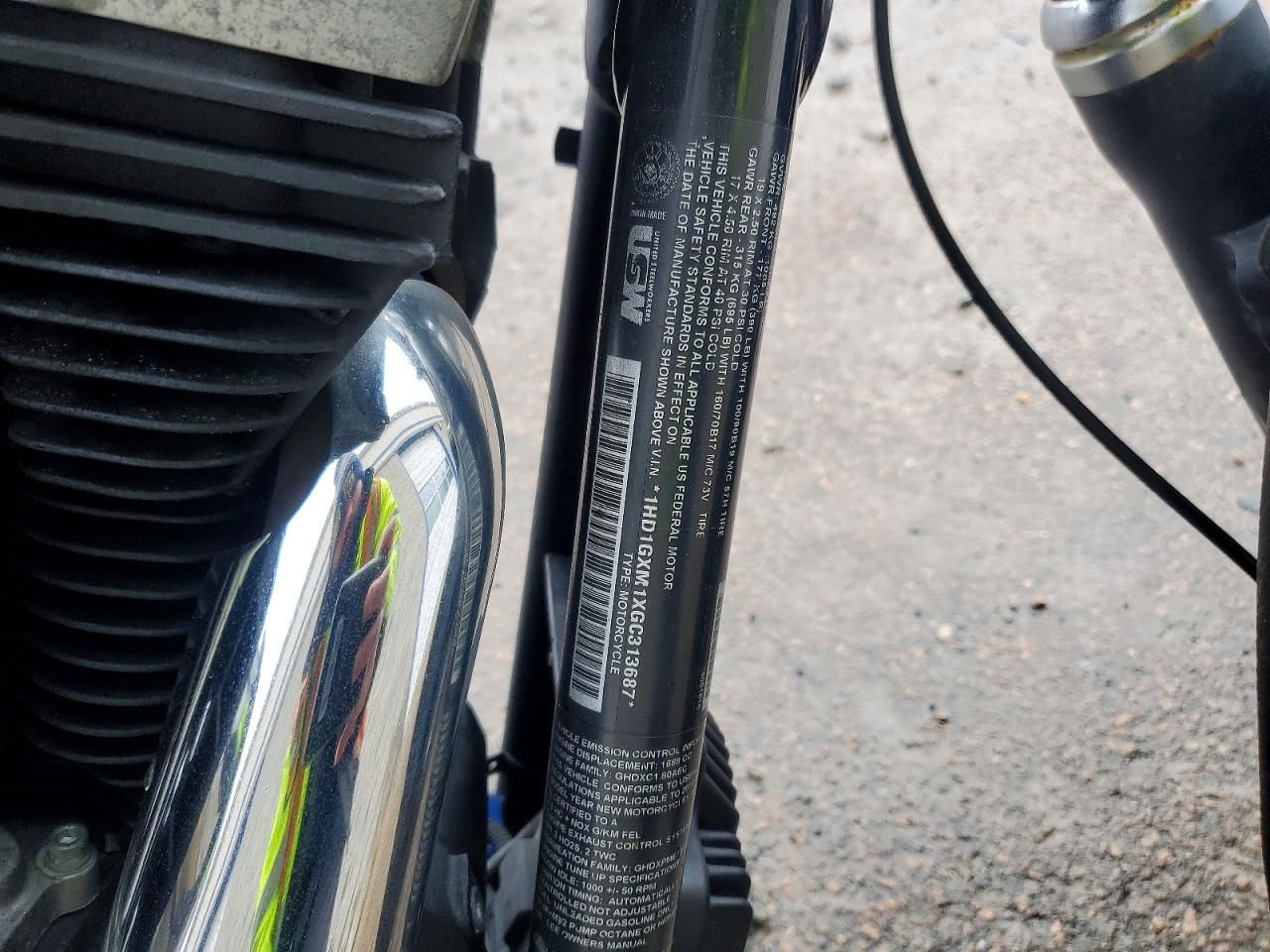 2016 Harley-Davidson Fxdb Dyna Street BOB