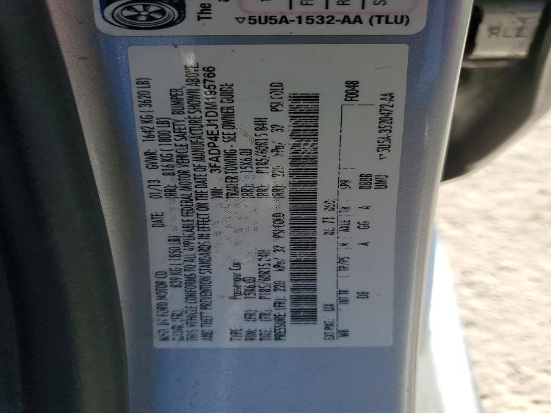 2013 Ford Fiesta se