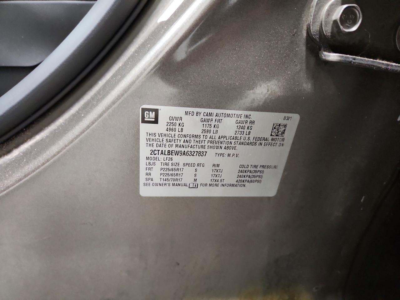 2010 GMC Terrain sle