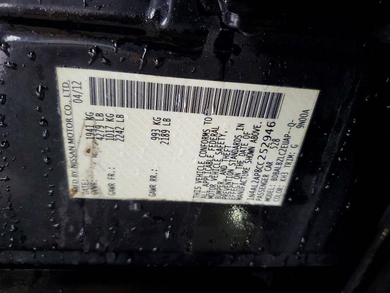 2012 Nissan Altima Base