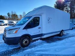 Salvage trucks for sale at Mendon, MA auction: 2015 Ford Transit T-350 HD