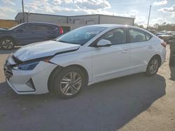 Hyundai salvage cars for sale: 2019 Hyundai Elantra sel