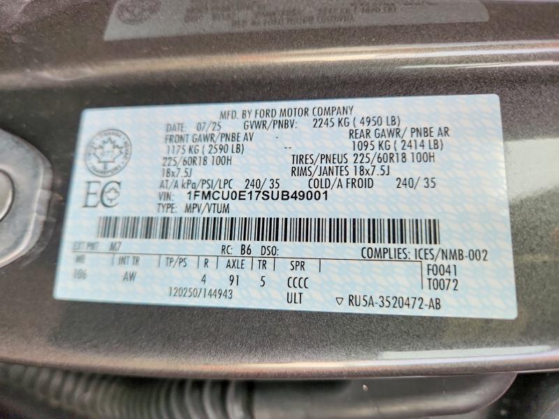 2025 Ford Escape