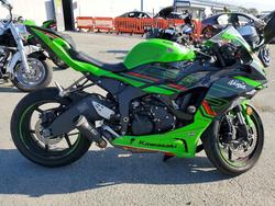 Salvage motorcycles for sale at San Diego, CA auction: 2024 Kawasaki ZX636 K
