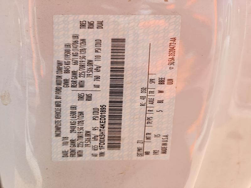 2019 Ford F550 Super Duty Utility / Service Truck