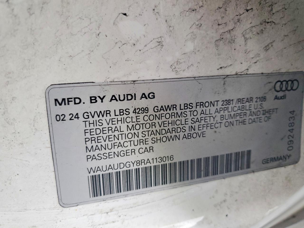 2024 Audi A3 Premium