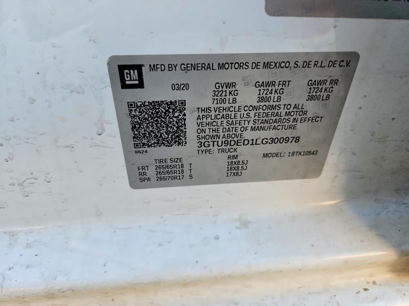 2020 GMC Sierra K1500 slt