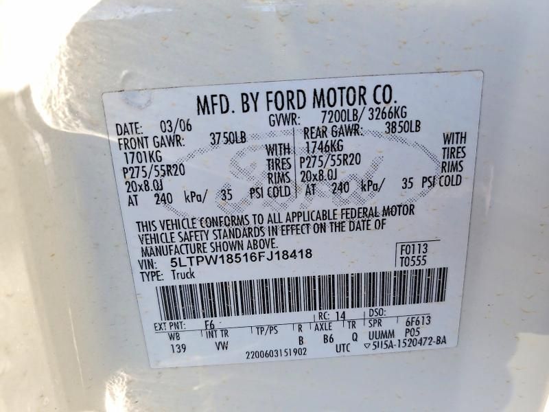 2006 Lincoln Mark lt