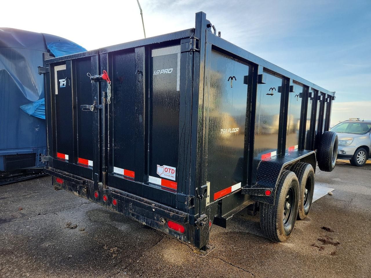 2024 Top Hat DPX140-16X83-14E-F Dump Trailer