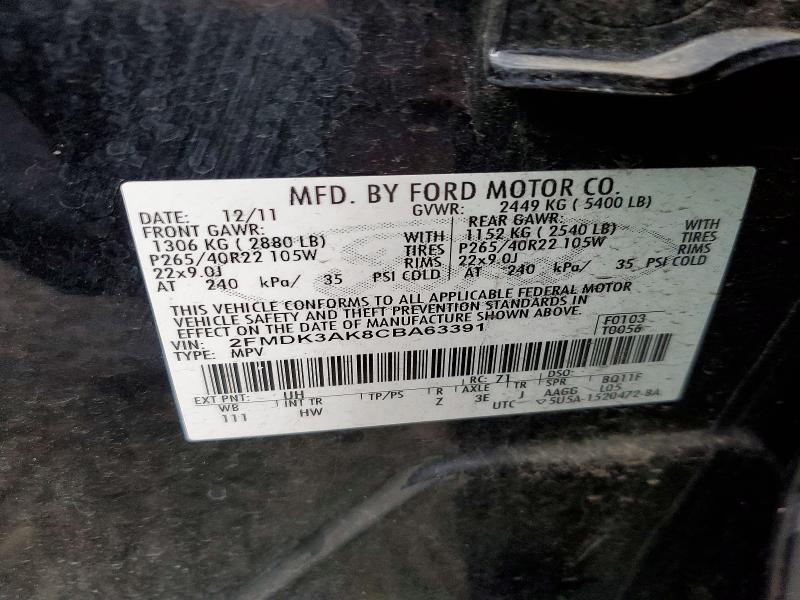 2012 Ford Edge Sport