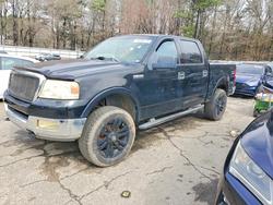 Ford salvage cars for sale: 2004 Ford F150 Supercrew
