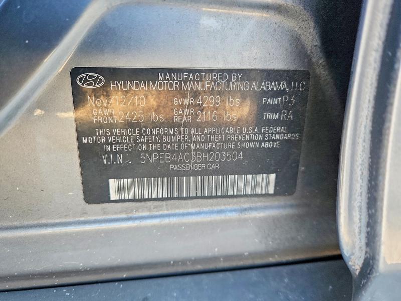2011 Hyundai Sonata gls