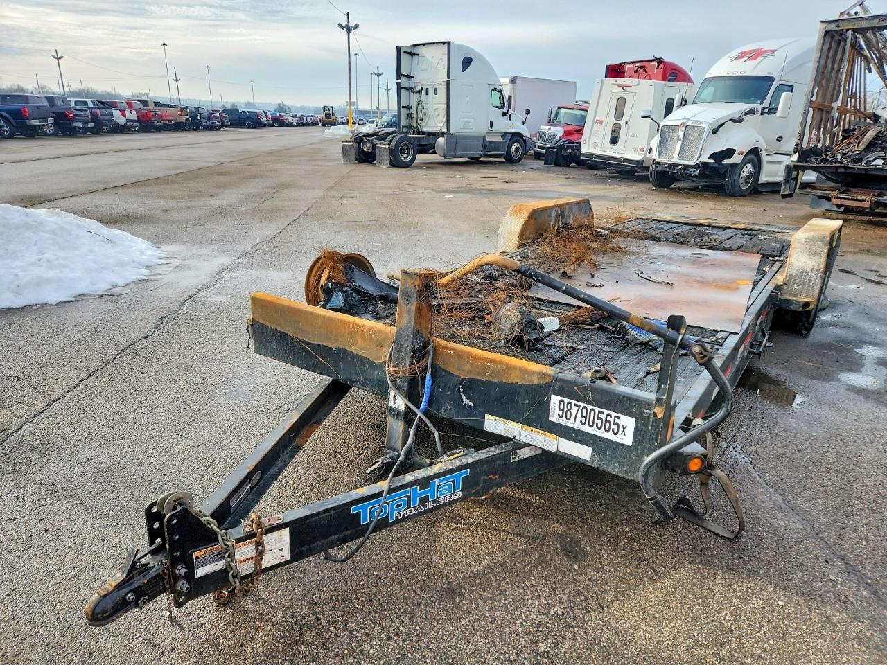 2020 Tophat Unknown-Tilt Deck Equipment Trailer