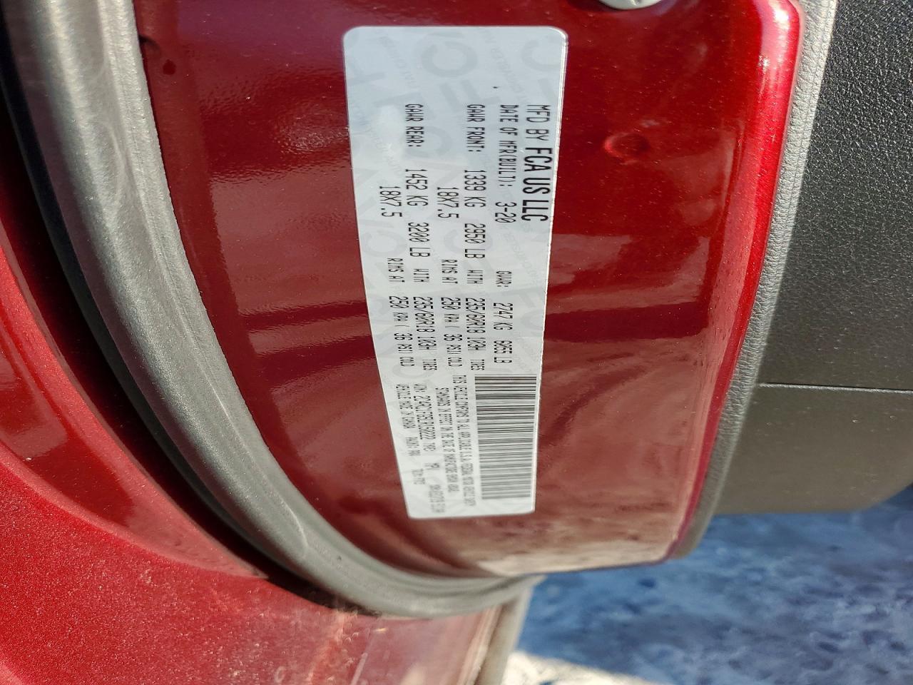 2020 Chrysler Pacifica Touring