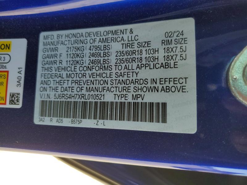 2024 Honda Cr-v exl