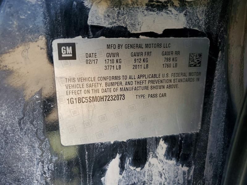 2017 Chevrolet Cruze ls