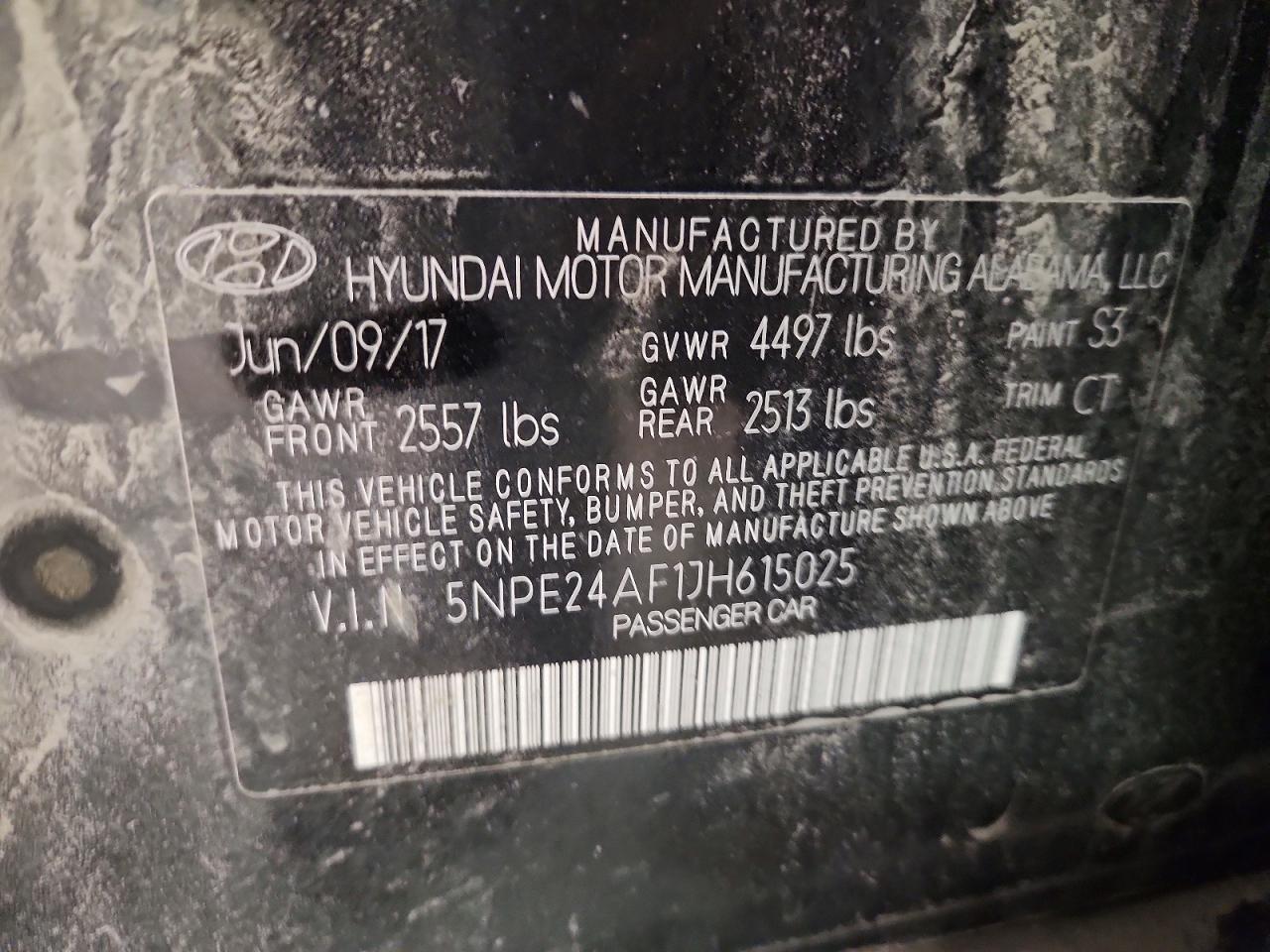 2018 Hyundai Sonata se