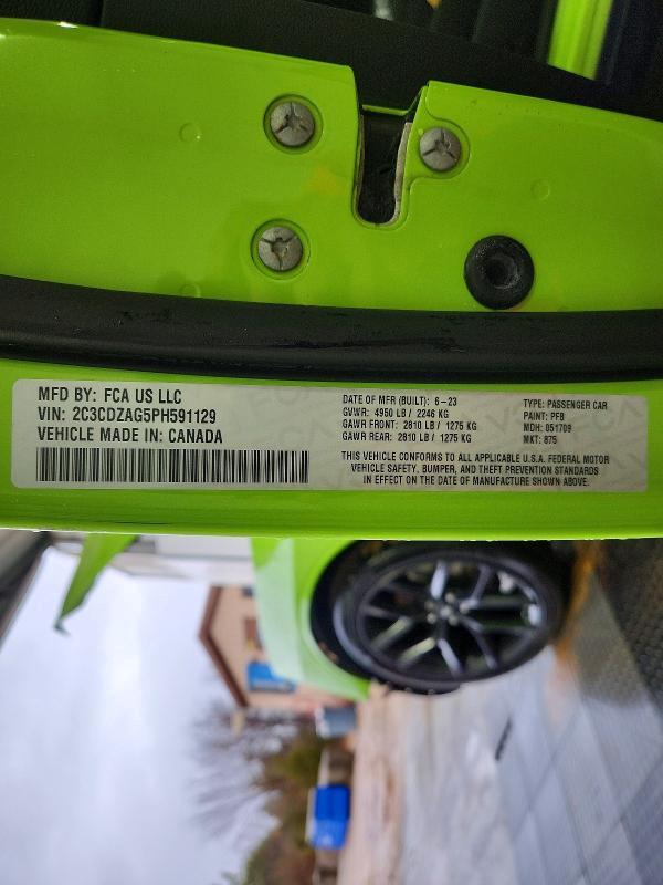 2023 Dodge Challenger sxt