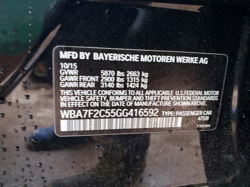 2016 BMW 750 xi