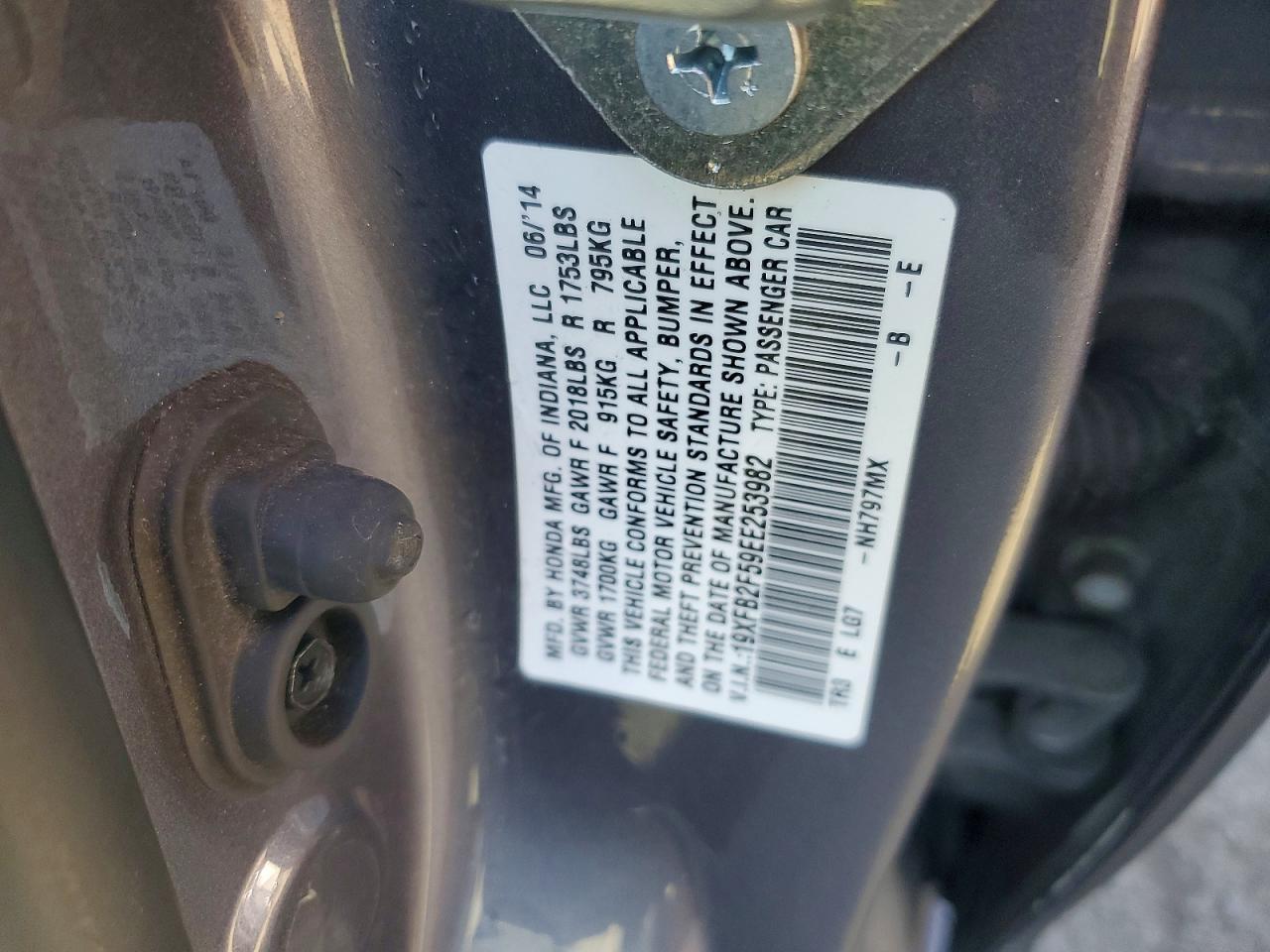 2014 Honda Civic lx