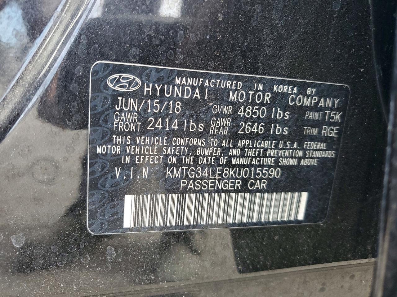 2019 Genesis G70