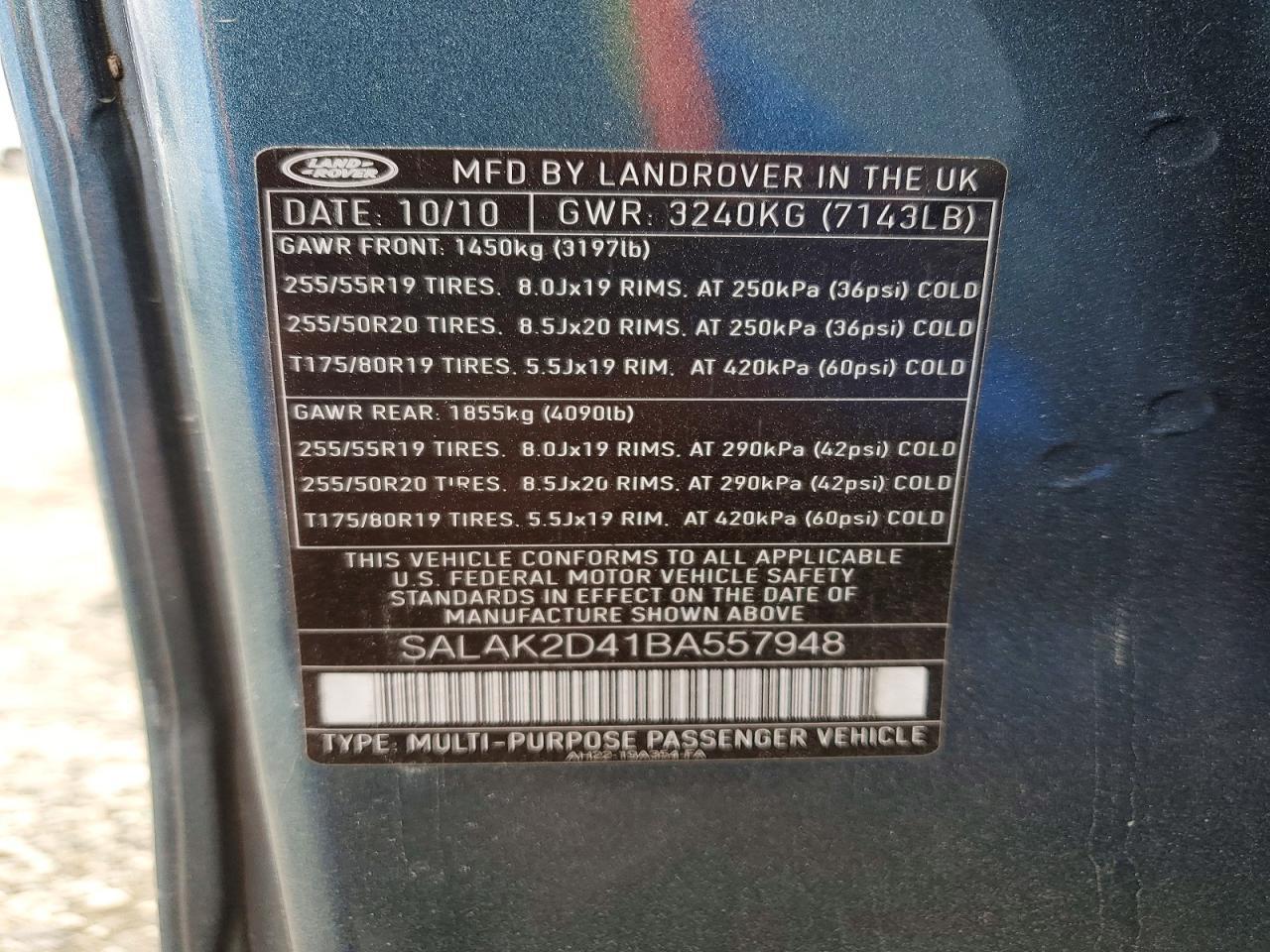 2011 Land Rover LR4 hse Luxury