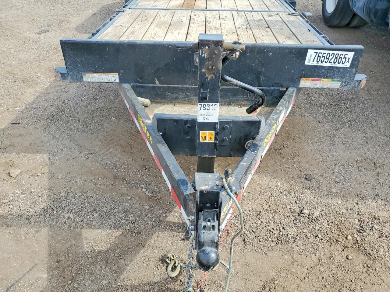 2023 Bigtex 14TL-22BK Equipment Trailer