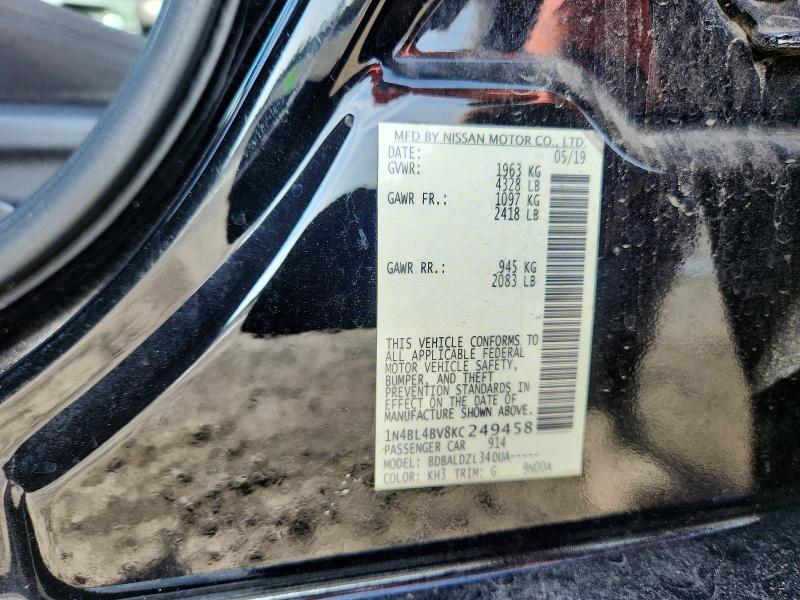 2019 Nissan Altima s