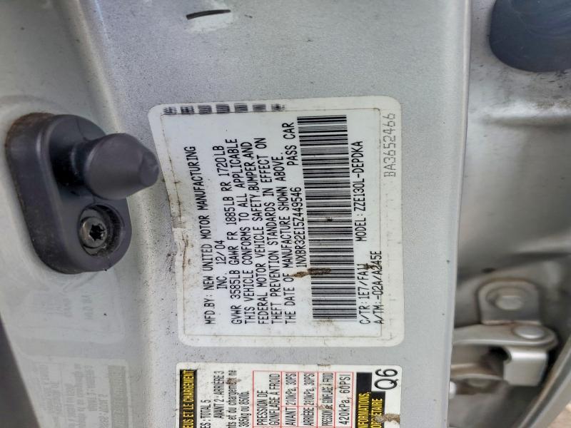 2005 Toyota Corolla ce