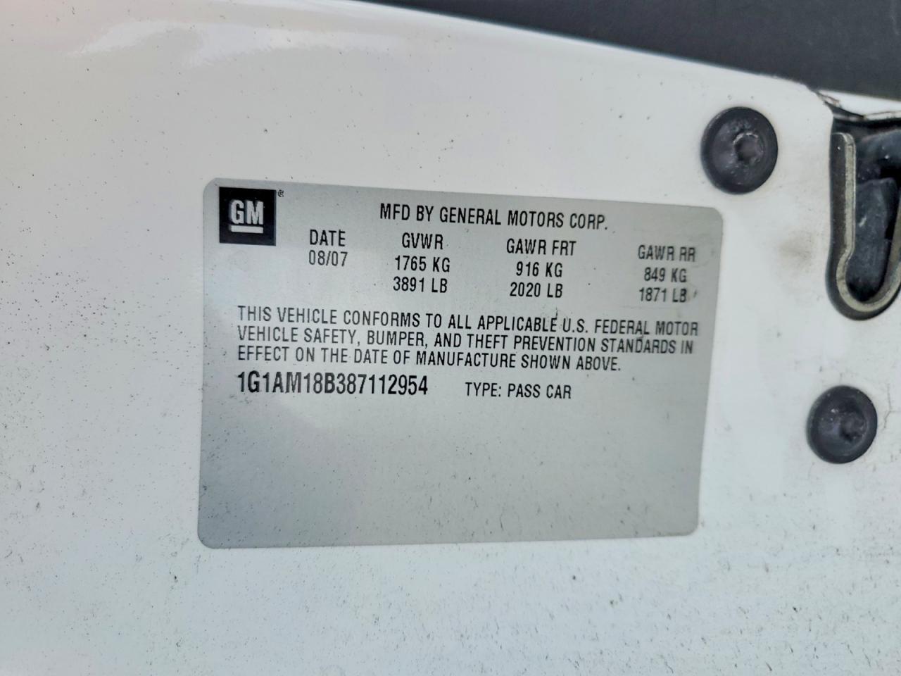 2008 Chevrolet Cobalt Sport