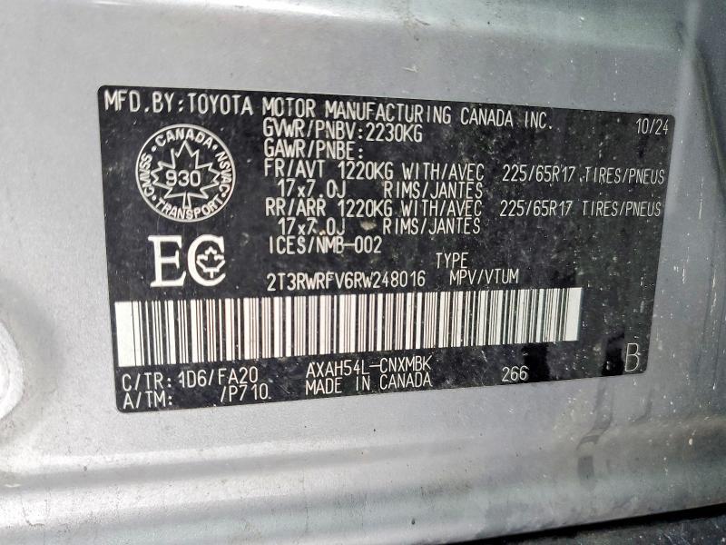 2024 Toyota Rav4 xle