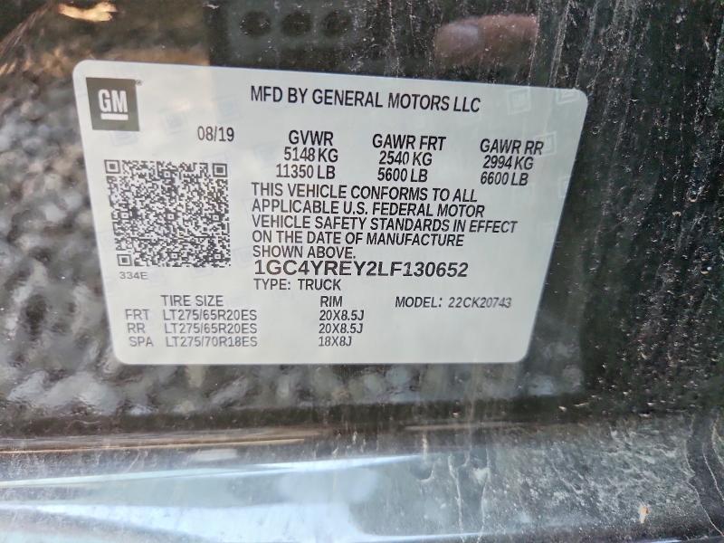 2020 Chevrolet Silverado K2500 High Country