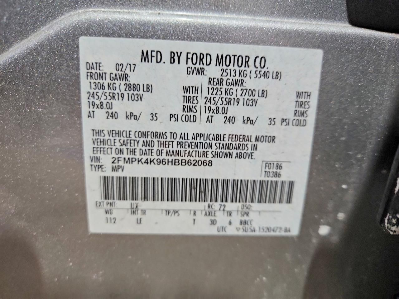 2017 Ford Edge Titanium