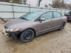 Honda Civic salvage cars for sale: 2009 Honda Civic lx
